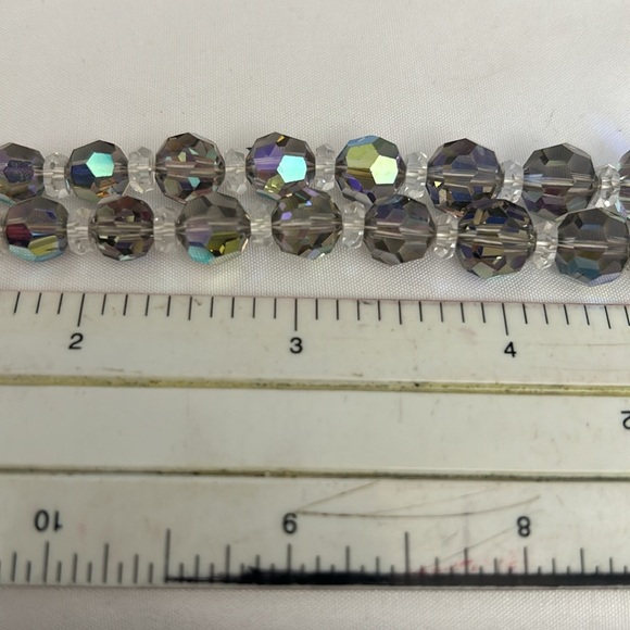 Swarovski Rare Original Graduated Strand Starlight Crystal Beads making jewelry - Picture 14 of 16